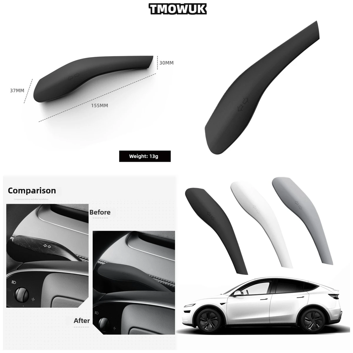 

Protective Gear Shift Cover For Tesla Model Y Juniper 2025