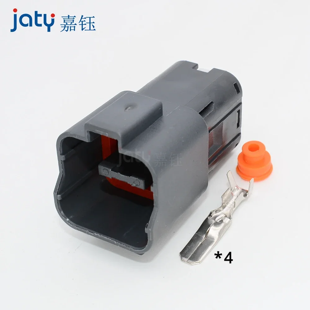 JATY 1pcs 4-pin 7222(7123)-6244-40 Auto Auto Throttle Motor Plug DJ70453A-6.3-11/21 High Current Connector