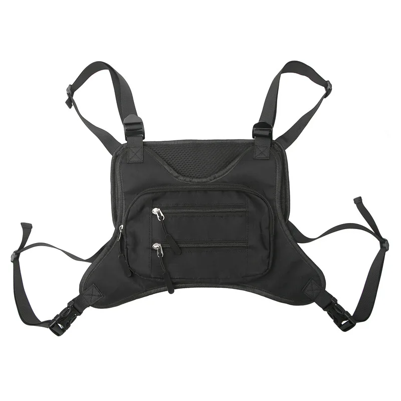 

Tactical Chest Bag for Men Multi-Purpose Outdoor Vest Pack with Adjustable Straps for Cycling Sports Lightweight Travel Gear