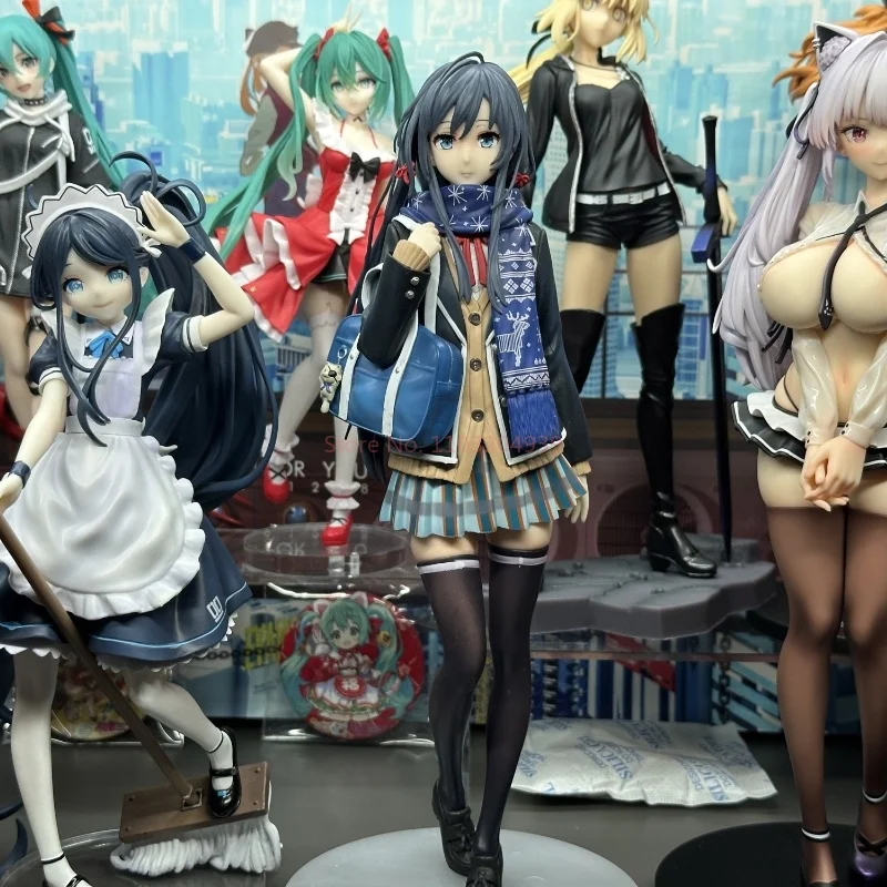 Yukinoshita Yukino Figure Yahari Ore No Seishun Love Comedy Wa Machigatteiru Kan Anime Figure ПВХ Фигурка Игрушка на заказ Модель