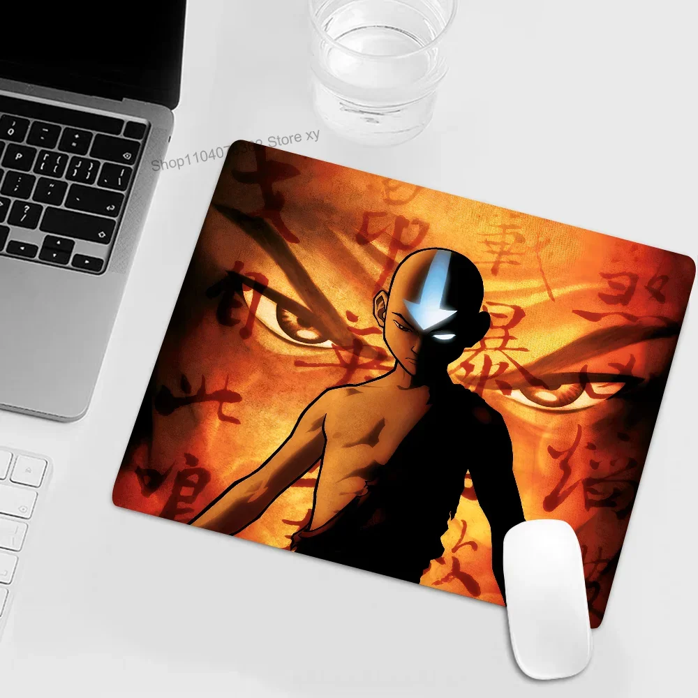 Avatar The Last Airbender Anime Mousepad Small LockEdge Mouse Pad For Gamers Computer Desk Pad Rectangular Anti-slip Rubber