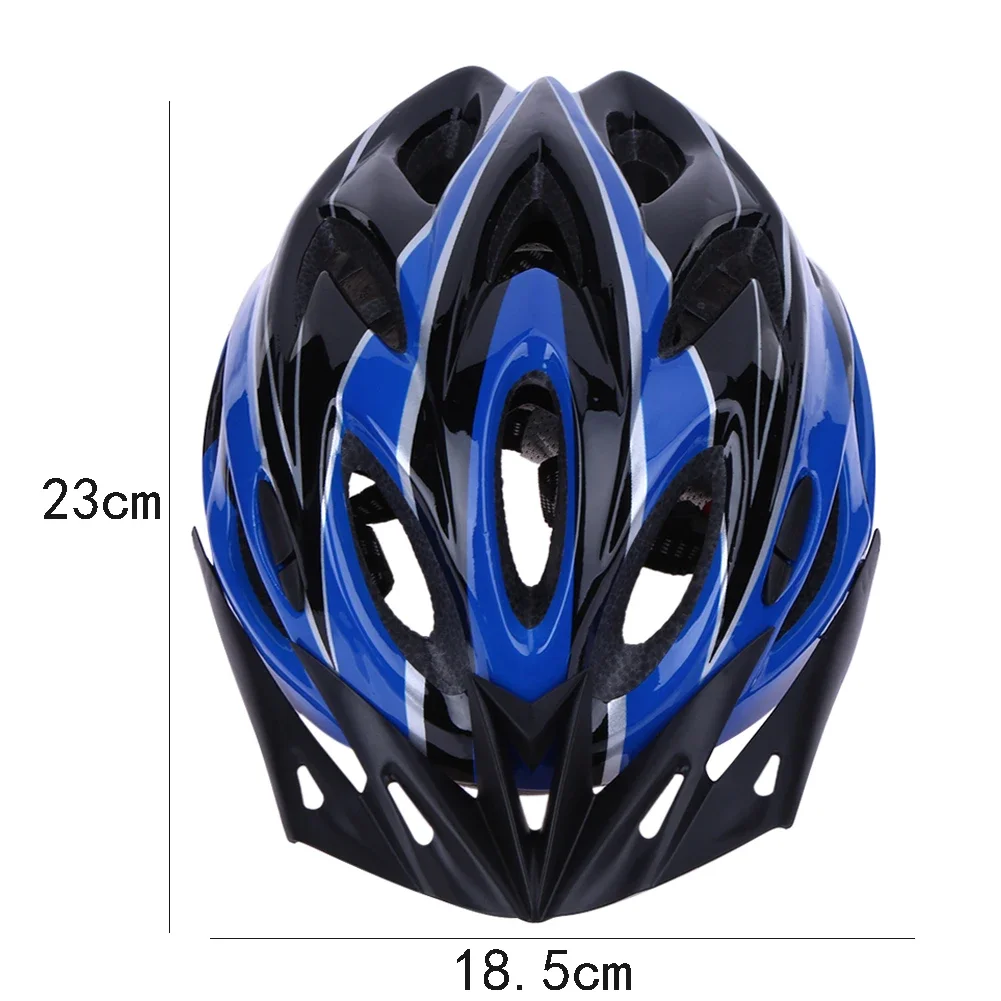 Casco da bicicletta leggero Hollow ventilato Comfort fodera casco da ciclismo casco regolabile per uomo adulto donna equitazione sicurezza