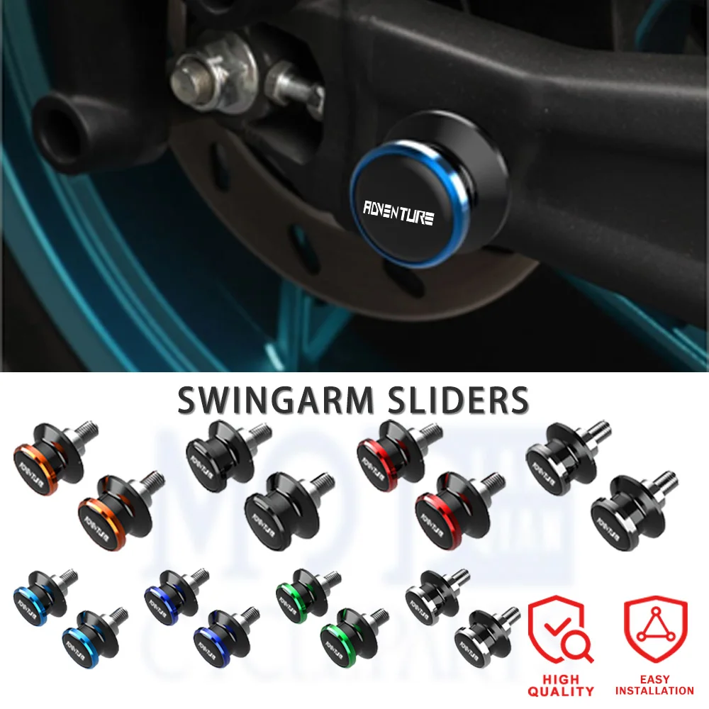 

Motorcycles 10MM Swingarm Spools Stand Screws Swingarm Sliders For 390 790 1050 1090 1190 890 ADVENTURE 1290 Super Adventure