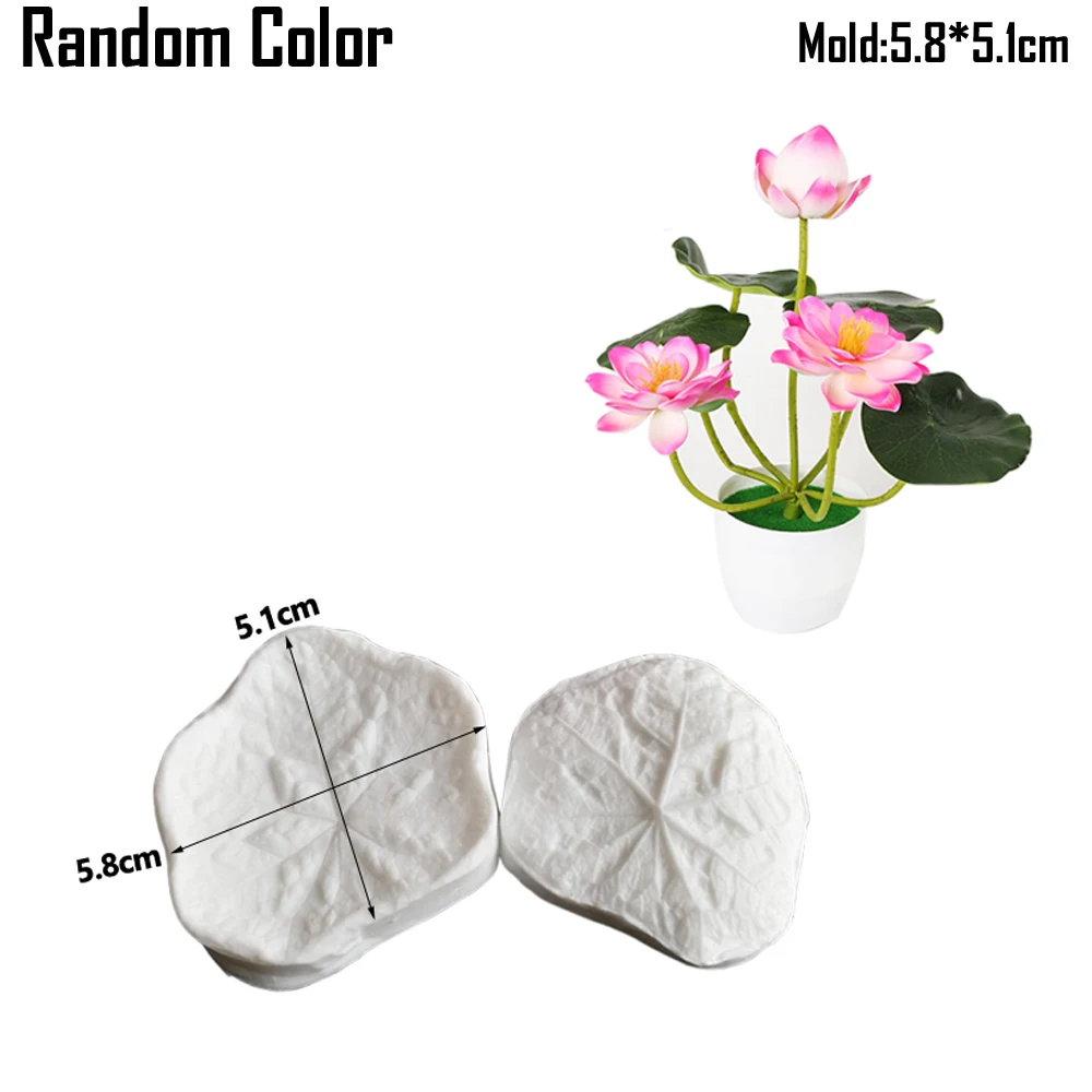 Kinds ofFlower Lotus Water Lily Leaf Veiner Silicone Mold Fondant Cake Decorating Tool Clay Resin Gumpaste,Sugarcraft MouldM2475