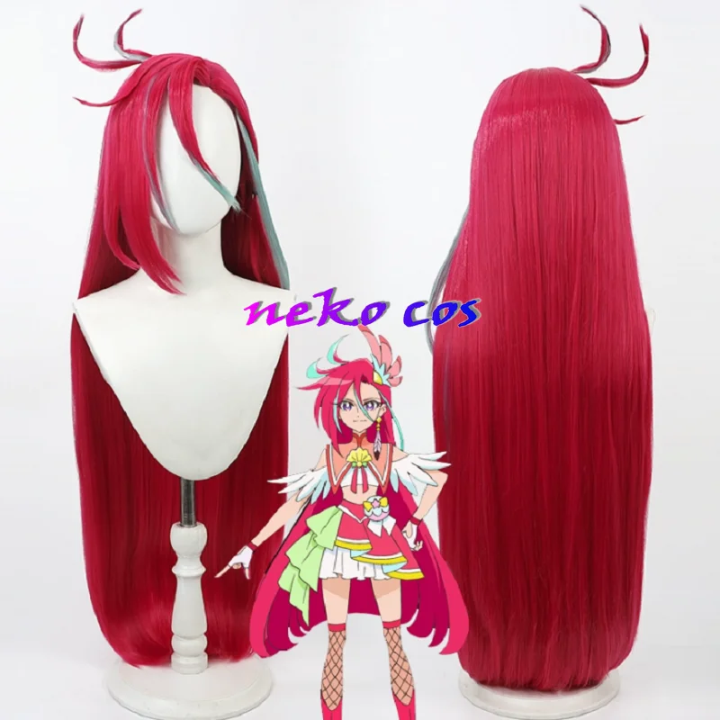 

nekocos Tropical-Rouge! Precure Takizawa Asuka Cure Фламинго парик Косплей