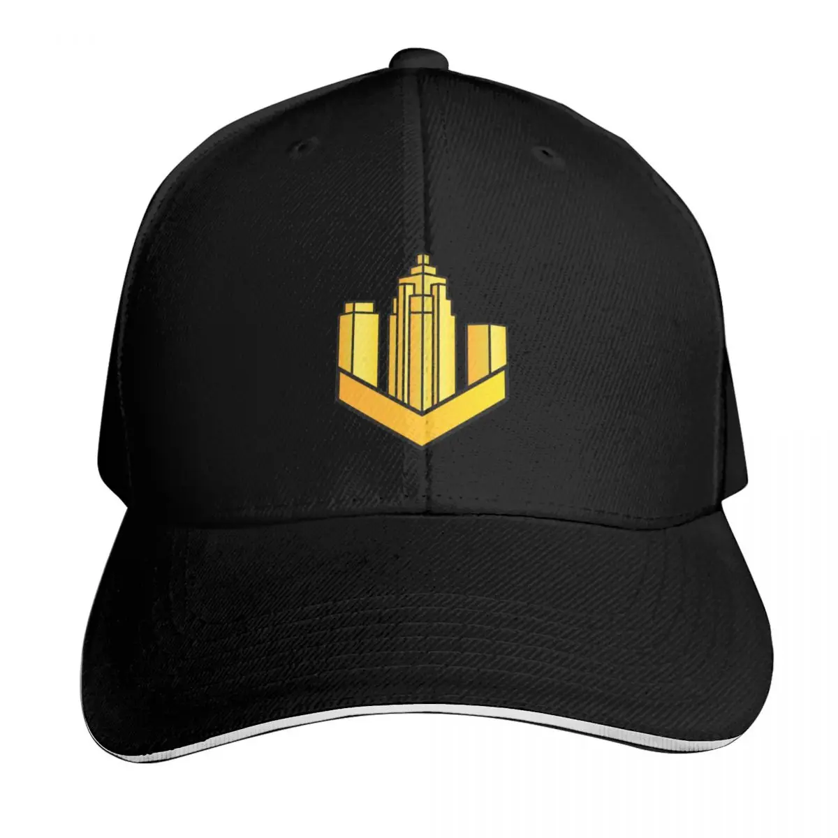 Civilization V- Settle Icon Baseball Cap Contrast Two Tone Brim Snapback Flat Bill Strapback Dad Hat