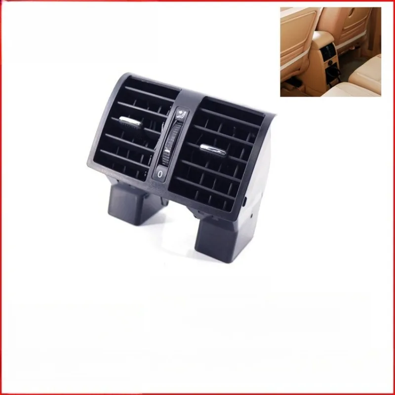 폭스바겐 투란 캐디 2003-2014 리어 AC 에어컨 아웃렛 새들 리어 암레스트 박스 콘솔 벤트 내부 자동차 교체 액세서리