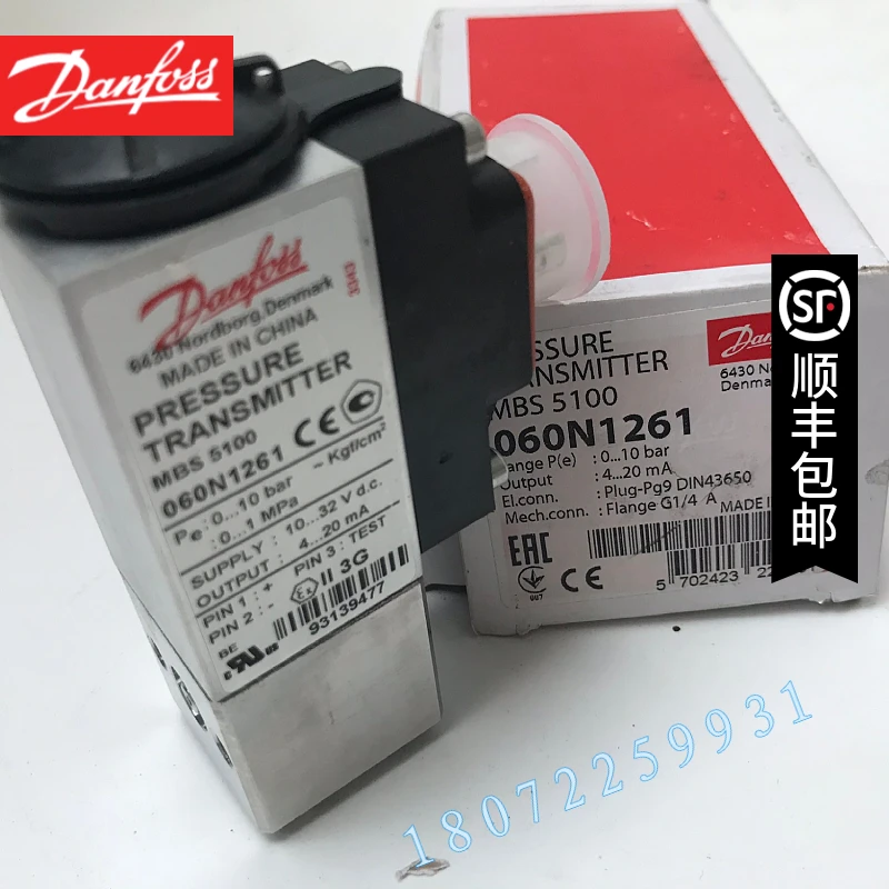 

Danfoss MBS5100-1611-2DB04 060N1068 Pressure Transmitter In Stock Bargaining Sensor