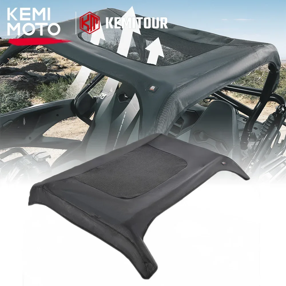 Full Size Canvas Farbric Roof Top For CFMOTO for CF MOTO ZForce 950 SPORT/HO SPORT/HO EX 1000 Sport 2020-2024 KEMIMOTO UTV