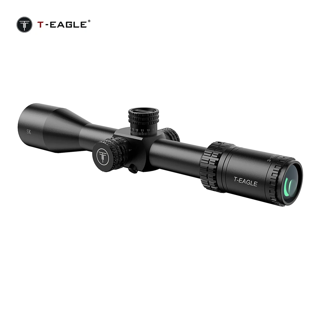 Imagem -02 - T-eagle-ffp Tactical Riflescope Spotting Scope para Caça Iluminação Air Gun Airsoft Optical Sight 315x44