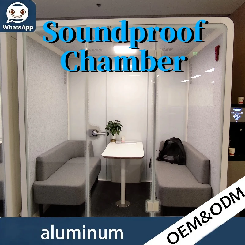 Customizable Movable Sound Insulation Booth Multiple Size Selection Easy Installation Effective Soundproof For Home Office