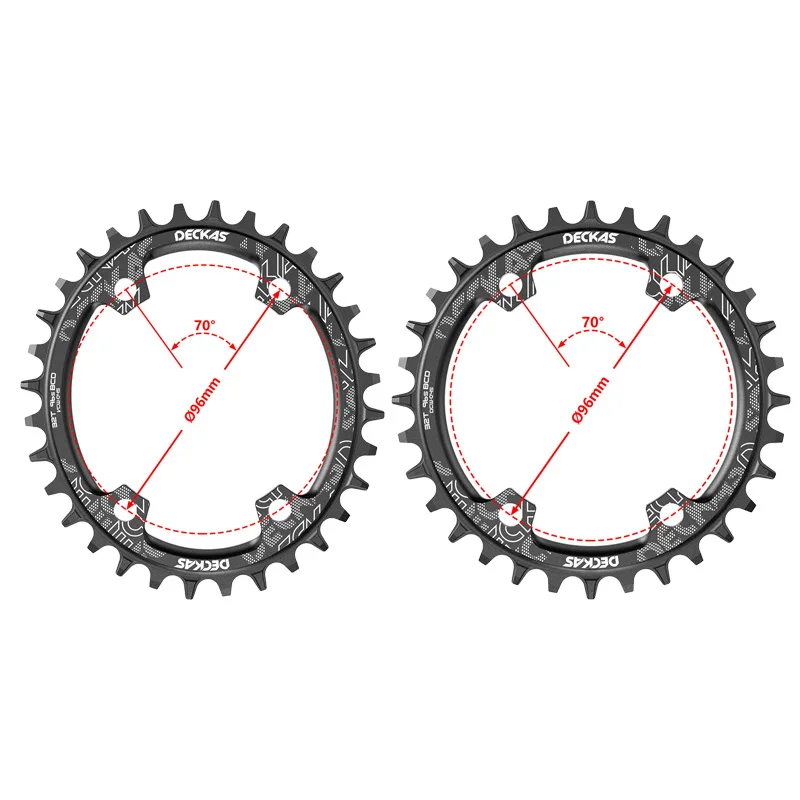 Décadaptateurs de plateau rond et nar96bWind, pédalier, plaque dentée, VTT, vélo, 32T, 34T, 36T, 38T, M7000, M8000, M9000