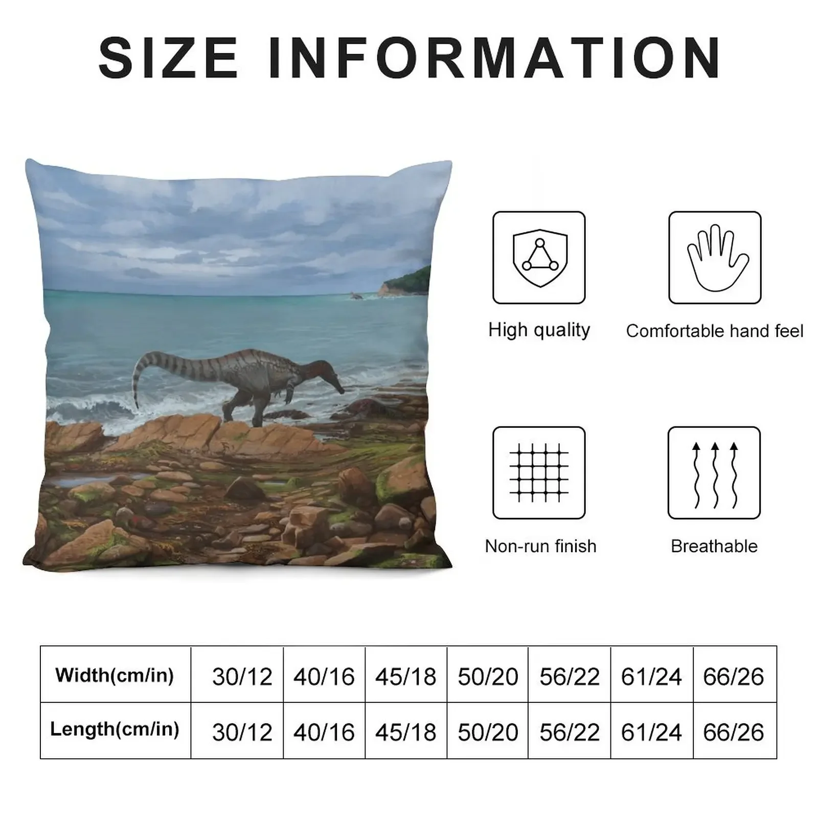 Baryonyx walkeri Throw Pillow Decorative pillow case christmas supplies pillow