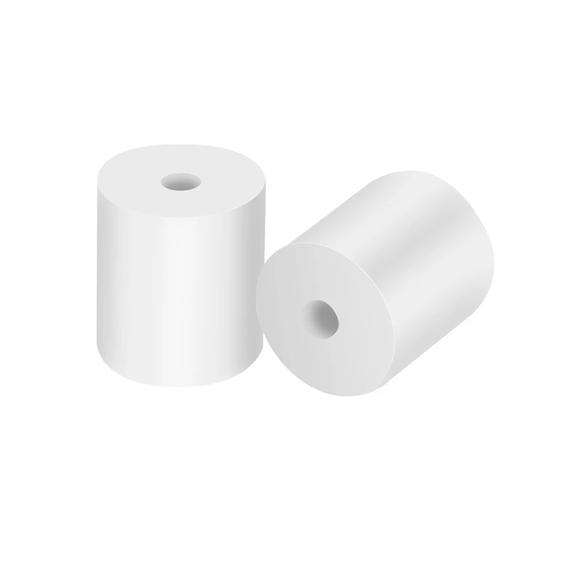 Heatbed Silicone Leveling Column, 3D Printer Hot Bed Mounts Column Stable Tool Heat-Resistant Silicone Buffer, White