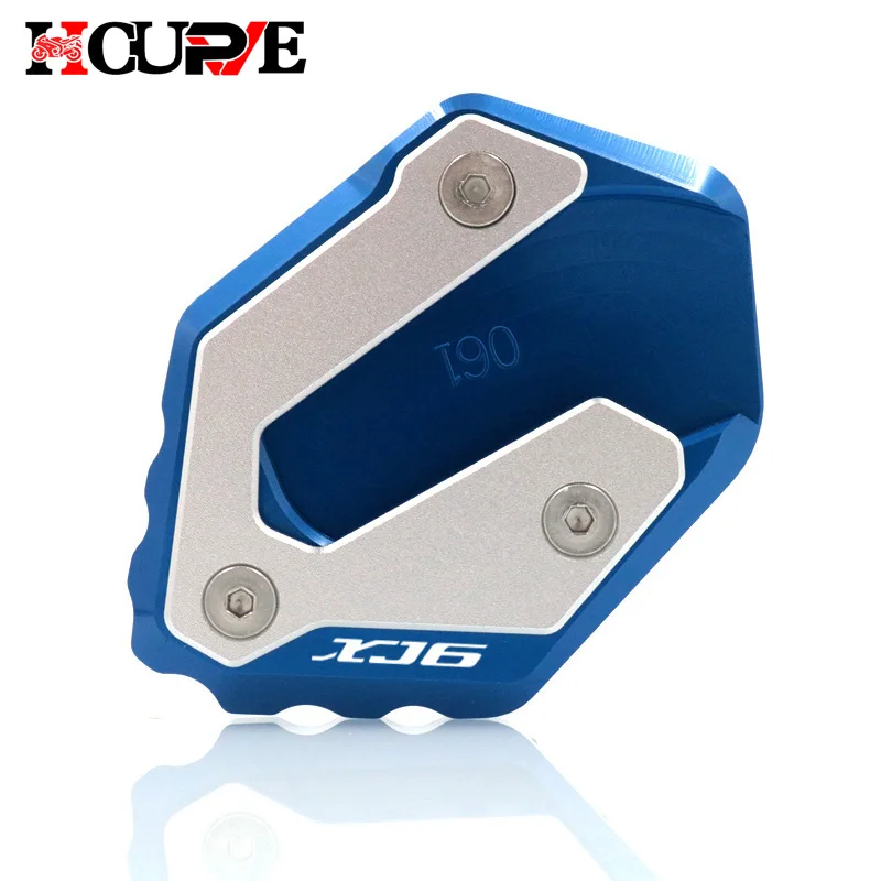 

Motorcycle CNC Kickstand Foot Side Stand Extension Pad Support Plate Enlarge Stand For XJ6 XJ6F XJ6N DIVERSION 2009-2015