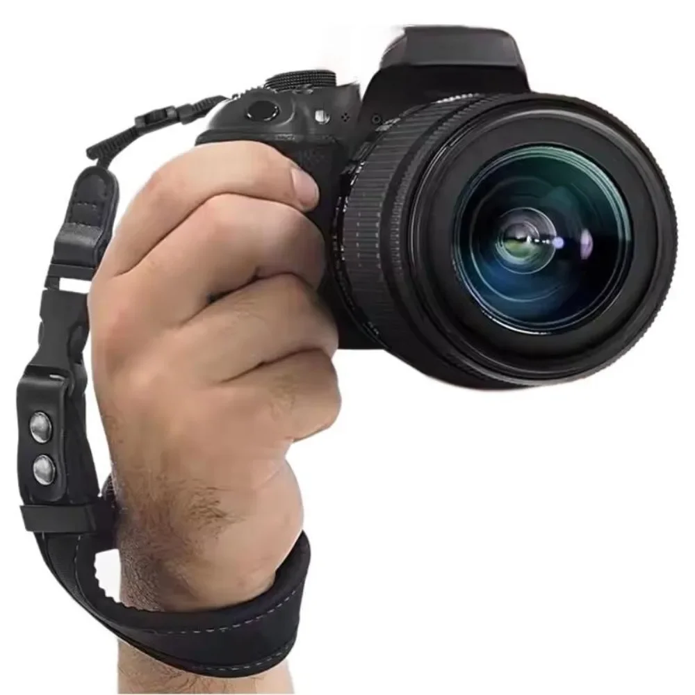 Correa de Muñeca Universal para Cámara Canon, Nikon, Sony, Fujifilm, de Liberación Rápida, Ligera, Cómoda y Ajustable