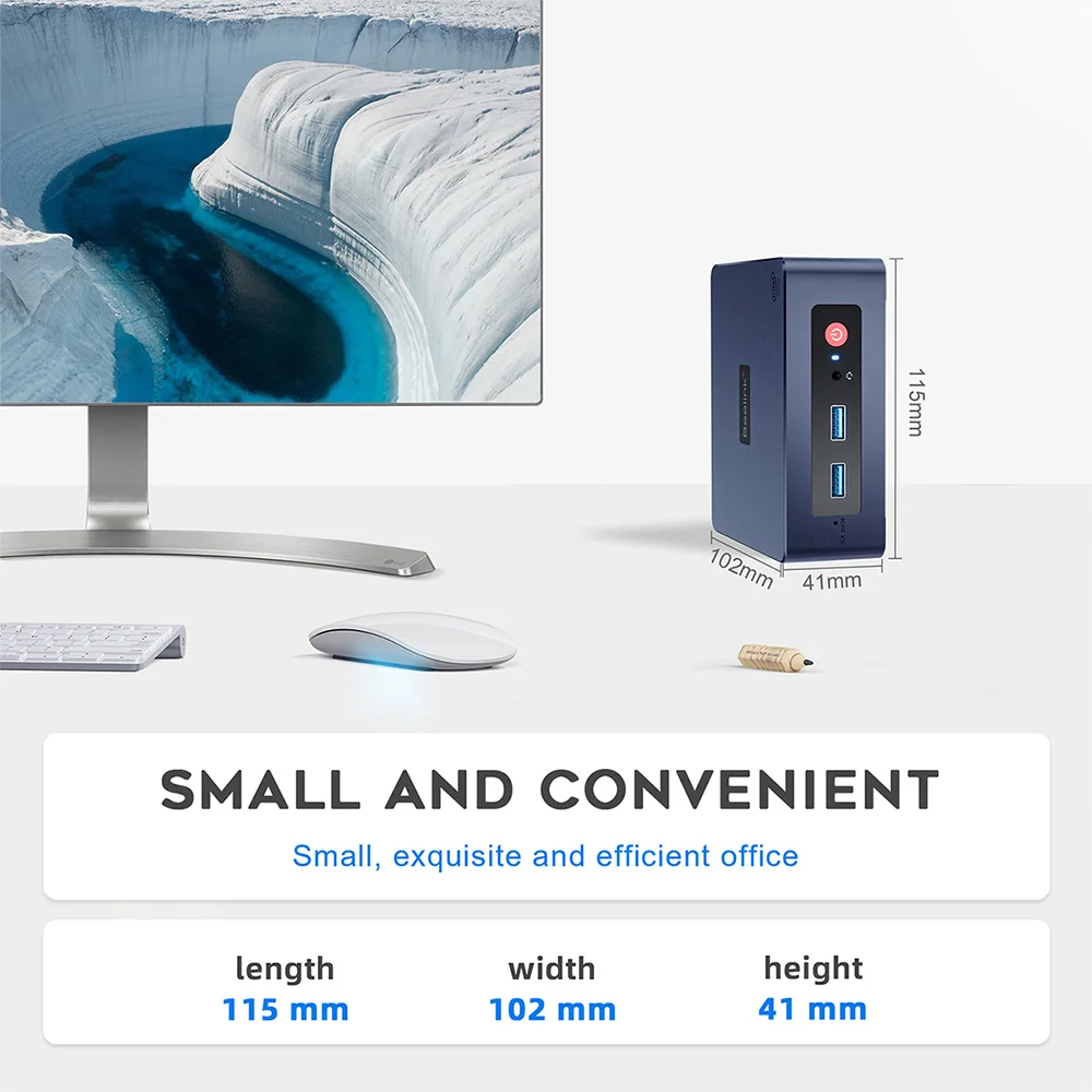 Beelink Mini S12 Pro Intel 12th N100 S13 N150 Intel 11th N5095 Mini PC 8GB 128GB 256G SSD N95 Desktop Gaming Computer VS SOYO M2