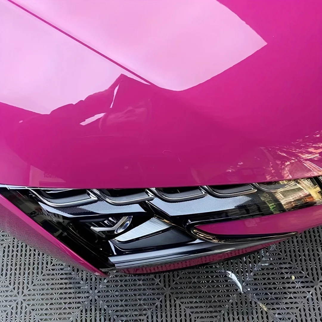 

High quality car body color changing film PVC sticker Porsche same car paint color starlight ruby ​​red car film bright car