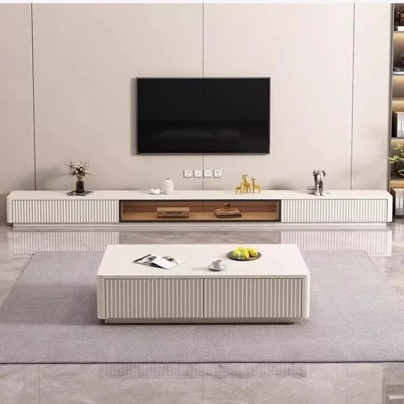 بوفيه لحامل التلفزيون وحدة تحكم التلفزيون الحديثة طاولات غرفة المعيشة لرف التلفزيون حامل الشاشة منتصف القرن الأثاث الحديث الفاخر