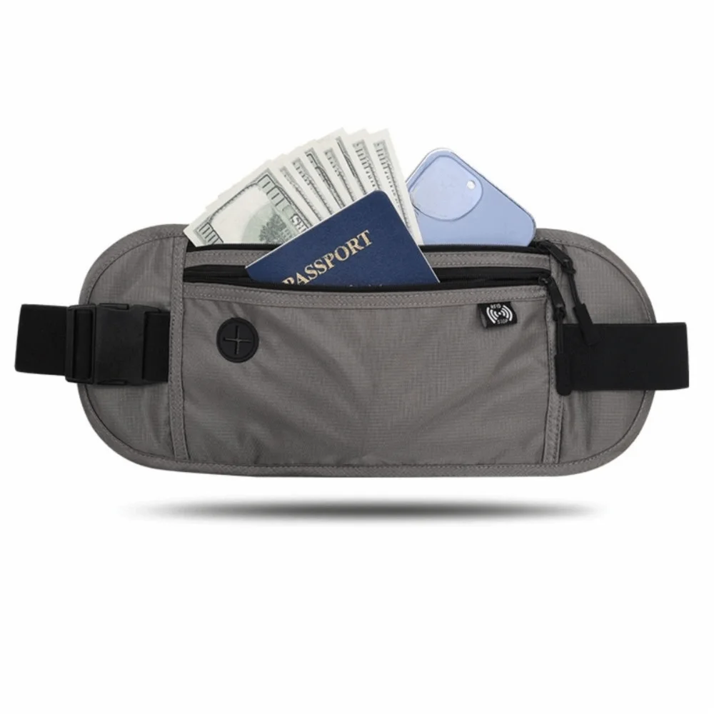 Pack Money Pouch Passport Pouch Passport Money Belt Bag Hidden Hidden Security Wallet Hidden Waist Bag Waist Pouch Casual Bag