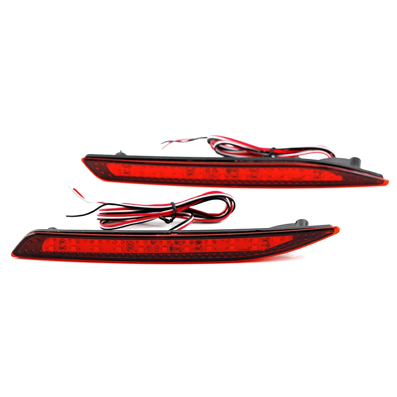 High Quality Rear Bumper Reflector Light Fit for Honda Accord 9th 2014 2015 2016 Red LED Brake Warning Light Styling Accessories