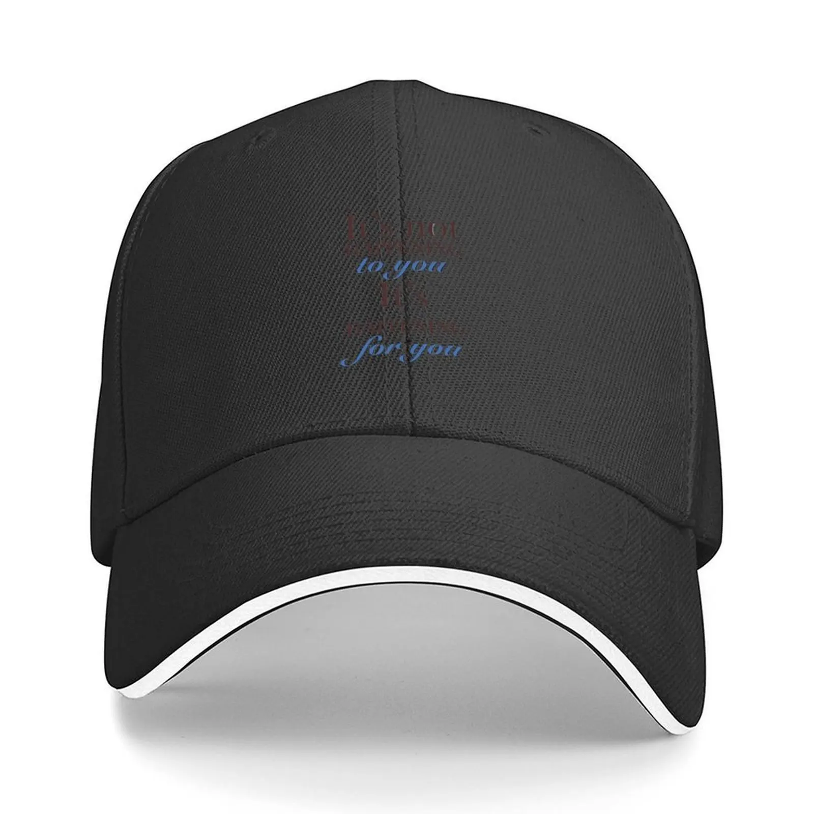 

Jeff Lewis Live it’s not happening to you it’s happening for you inspirational Baseball Cap