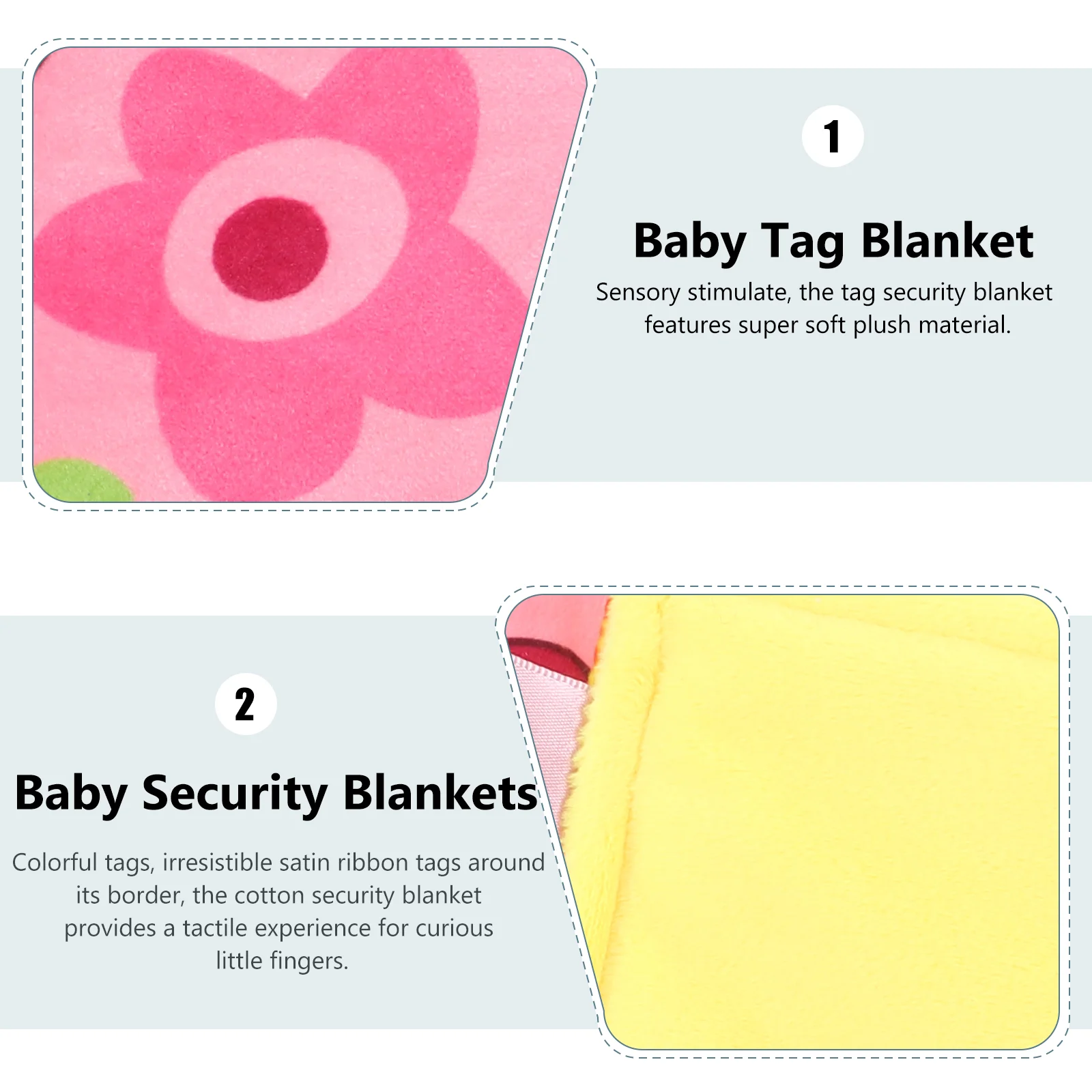 Soothing Towel Plush Blanket Baby with Tags Security Blankets Stuffed Animals for Babies Toy Soft Newborn Kids Toys