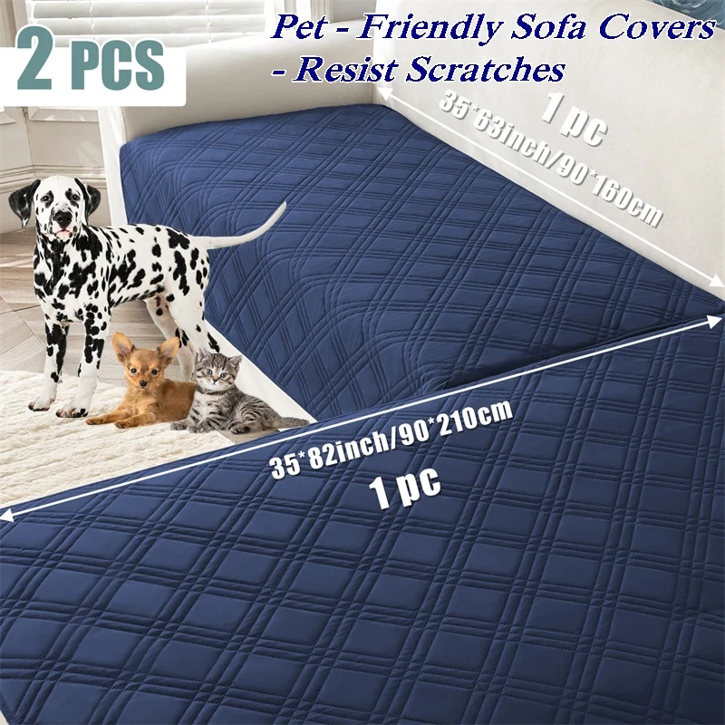 

1Set Waterproof Pets Kids Sofa Cover Pet - Friendly Cats Dog Bed Mattress Non-Slip Couch Slipcover Living Room Cobertura Sofa