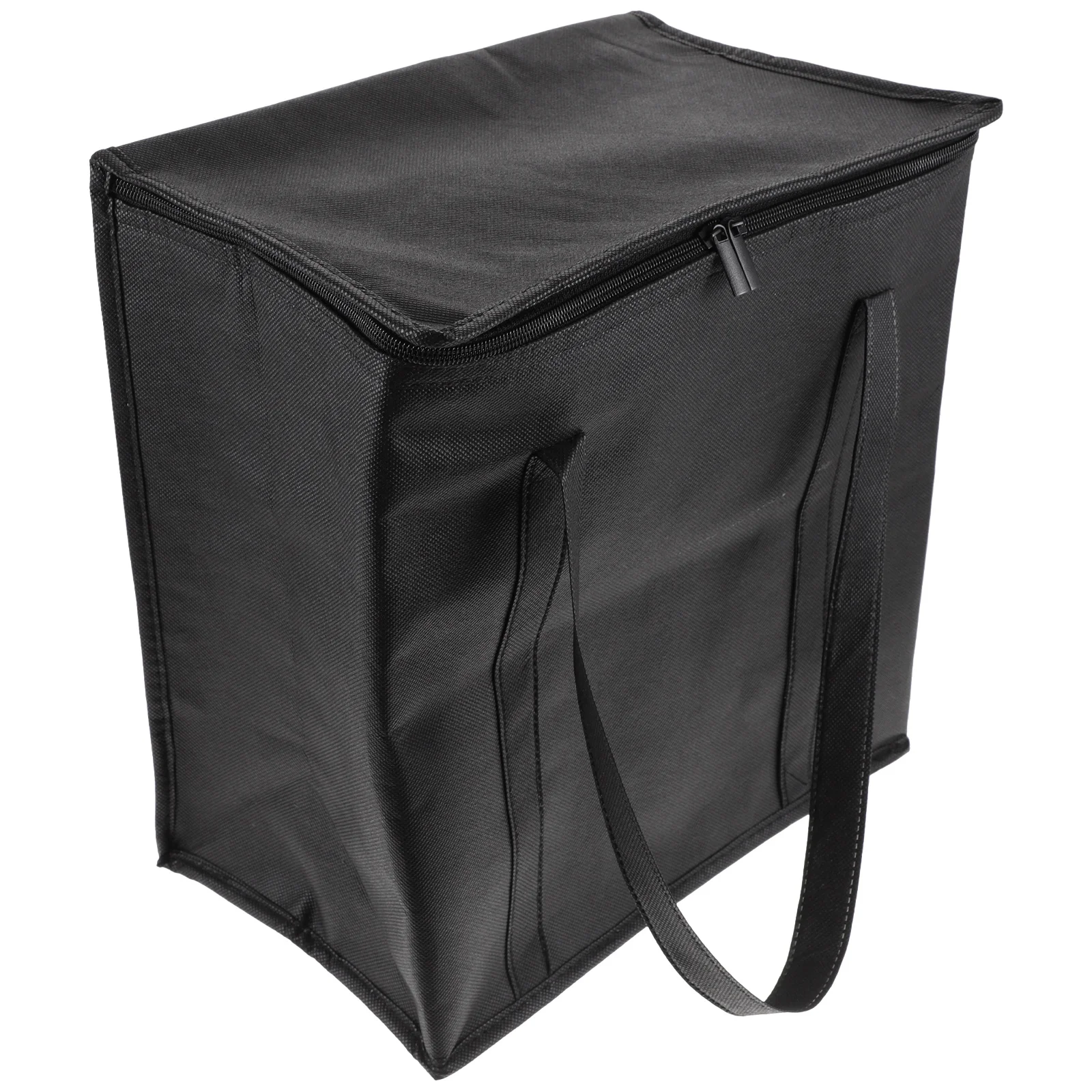 

Foldable Heavy Duty Large Insulated Food Bag Aluminum Foil Thermal Cooler Bag Reusable Grocery Delivery Picnic Food Warmer Tote