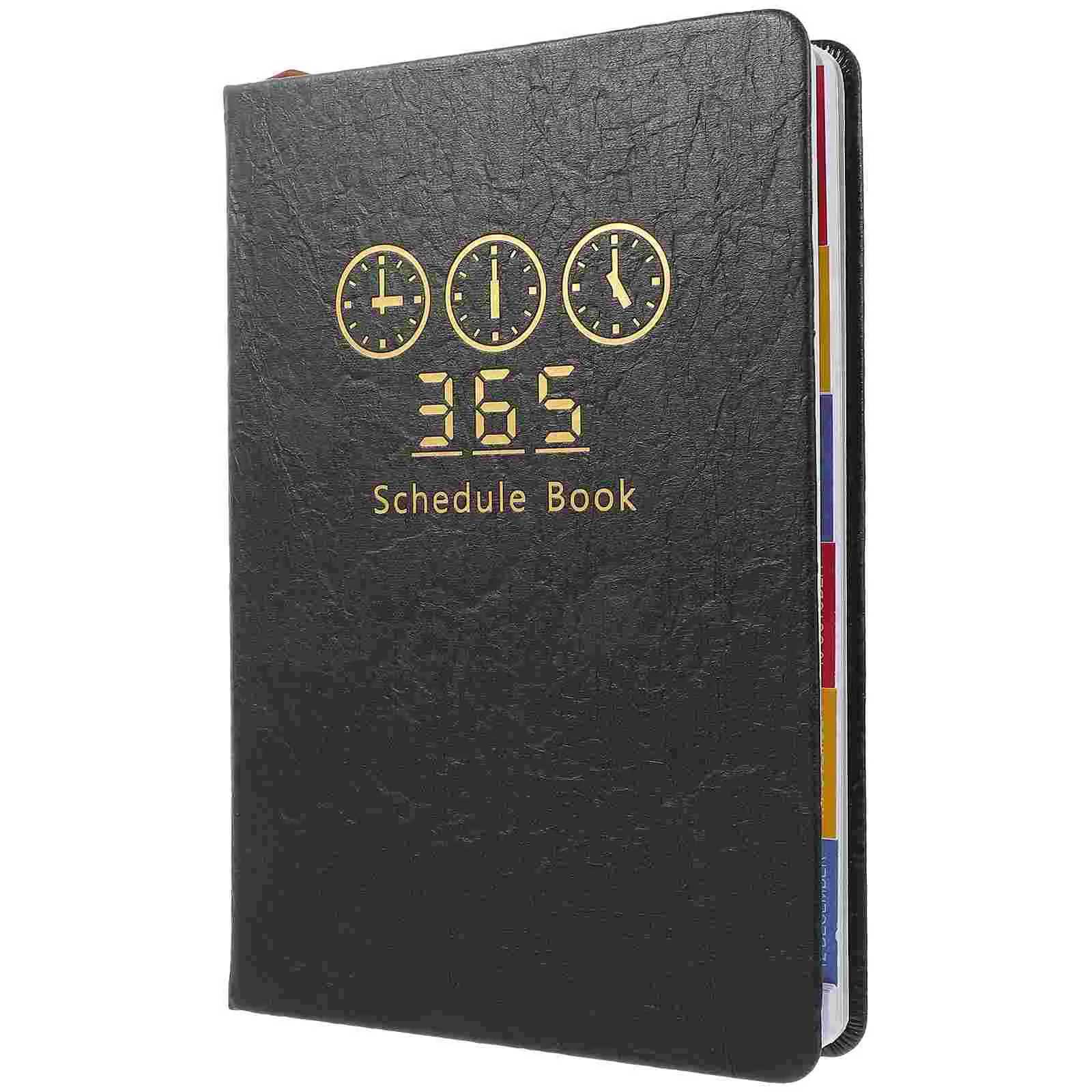 2024 Agenda Book Makeup Advent Calendar Schedule Notebook Wear-resistant Paper Recording Notepad Portable Office