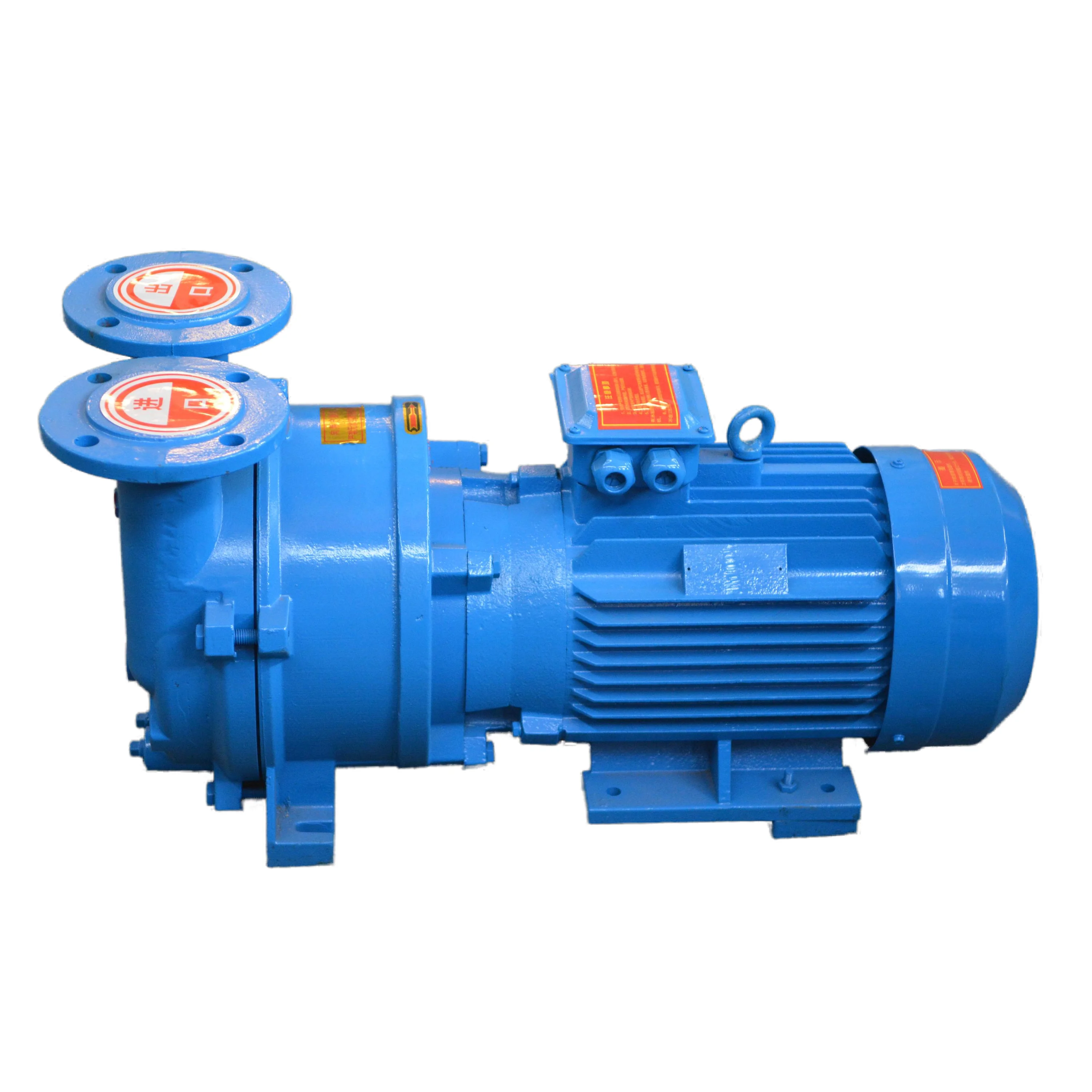 2BV5131 horizontal liquid ring single stage vacuum pump energy saving electric high pressure stainless steel fully enclosed