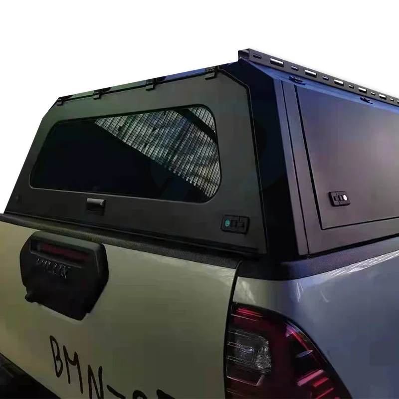 

Custom Truck Bed Cover Waterproof Steel Hardtop For Hilux Pickup Canopy Topper High Ranger