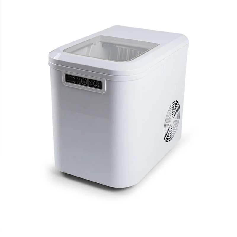 Household Ice Machine 15kg Capacity Commercial Mini Desktop Ice Maker Round Ice Cube Making Machine For Milk Tea Shop/Dormitory