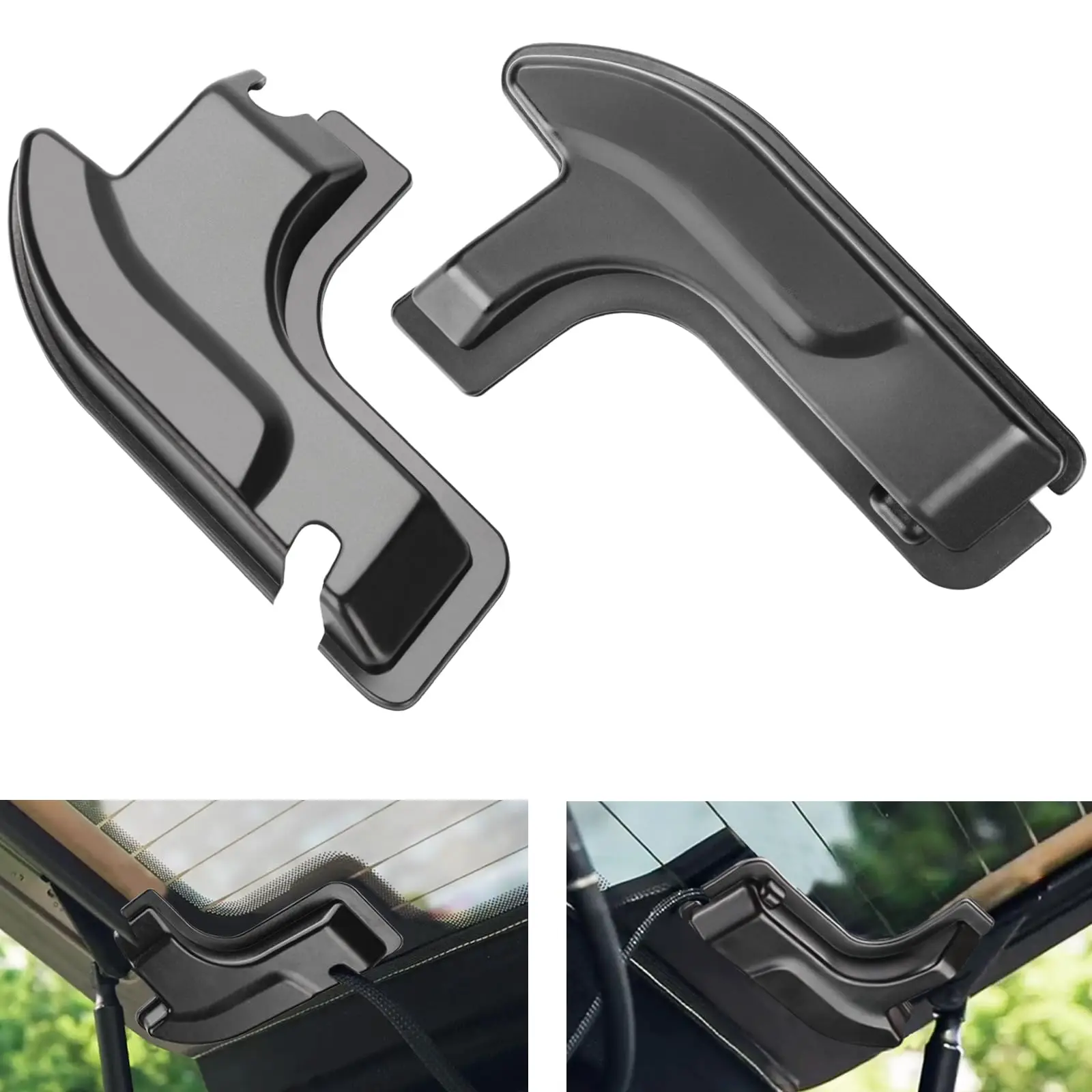 Rear Defogger Cable Cover For Jeep Wrangler JL 2018-2024 Rear Windshield Harness Protective Cover Conceals Car Accessories