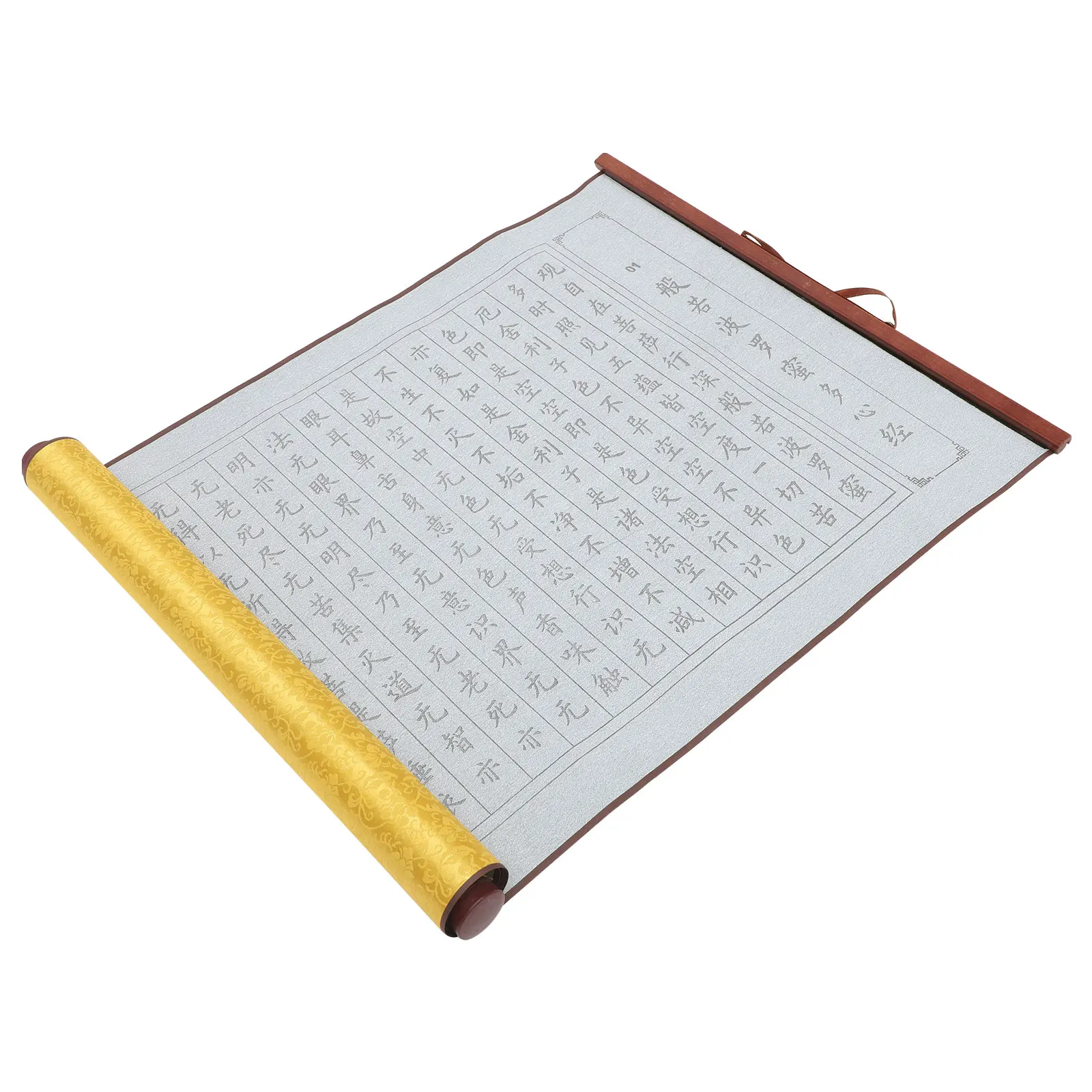 

Water Writing Cloth Calligraphy Yellow Folding Mat Reusable Practice Thickened Storage Art Supplies