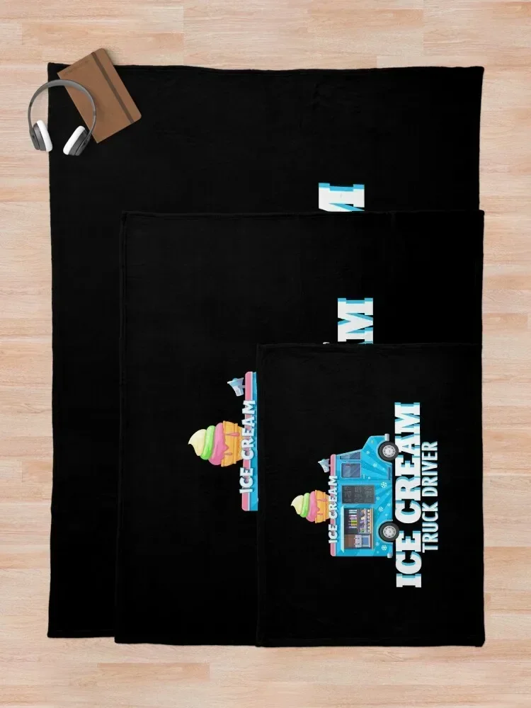 حلمي سيارة هي شاحنة الآيس كريم متعة الآيس كريم عاشق رمي بطانية الأرائك أريكة عملاقة البطانيات رقيقة الزخرفية #5