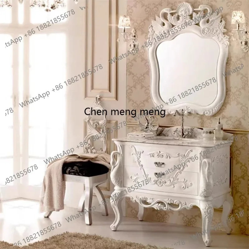 cc182 CC182 Antique European European American Chinese marble, wash basin, bathroom, bathroom cabinet