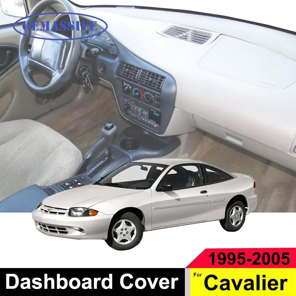 OEMASSIVE Xukey For Chevrolet Cavalier 1995 - 2005 Dashmat Dashboard Cover Dash Mat Pad Sun Shade Dash Board Cover Carpet