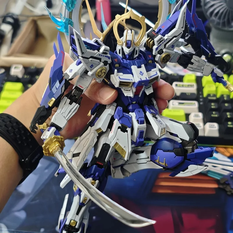 Pertempuran Dewa-Dewi Di Paviliun Permainan Tersembunyi: Model Perakitan Mobile Mech Kreasi Nasional Pria Susano'O Skala 1/100