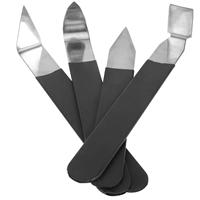 4 Pcs Trimming Knife Set Durable Stainless Steel Clay Sculpture Hand Tools Pottery Carving Knives Professional Use Gifts
