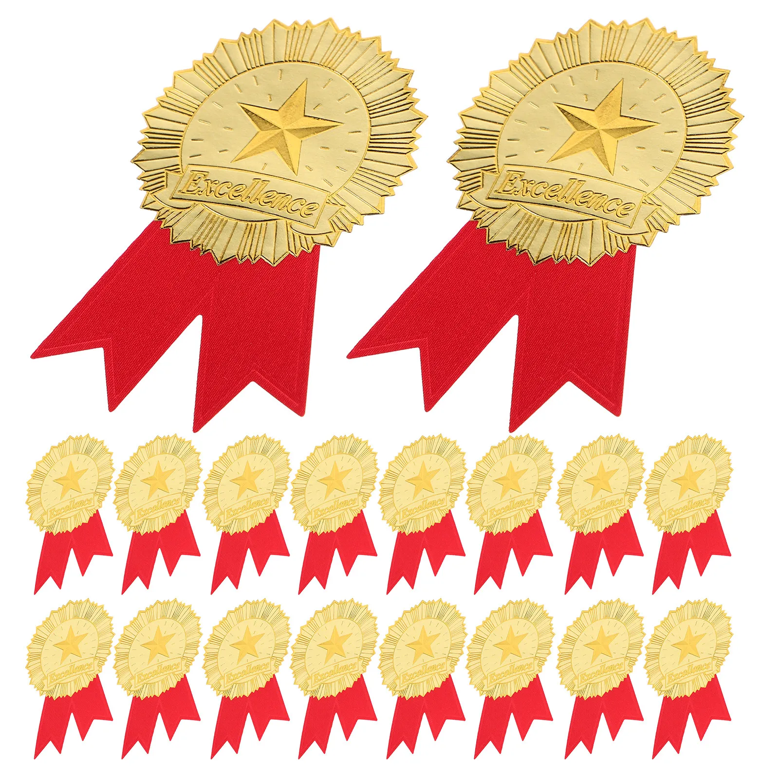 

1Set Professional Graduation Stickers Certificate Sealing Decals Award Excellence Diploma Medals European Style Adhesive