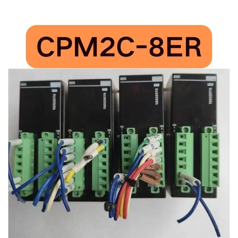 

The second-hand PLC control module CPM2C-8ER tested OK and its function is intact