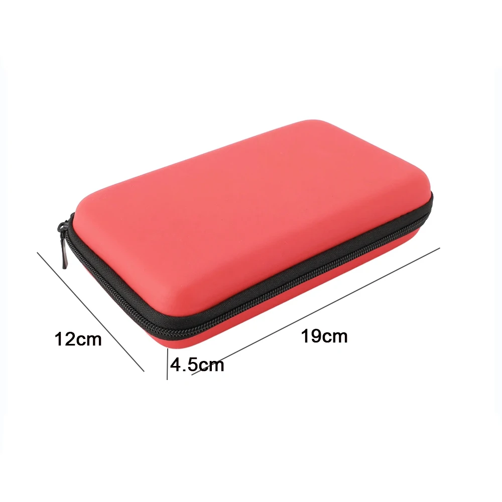 1PC EVA Skin Carry Hard Case Bag Pouch For 3DS XL/LL Console Protective Cover Portable Storage Bag For New 3DS XL/ LL