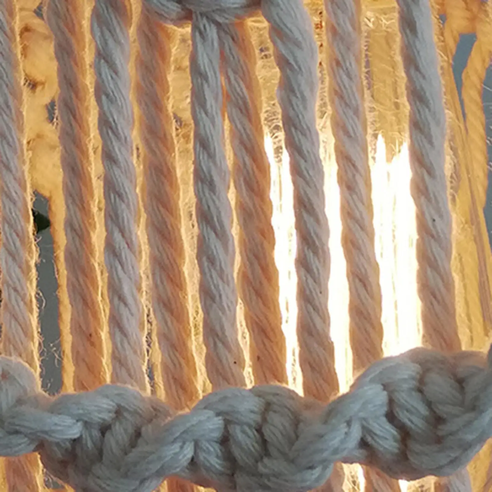 Macrame Lamp Shade Pendant Light Shade Replacement Dorm Room Hotel Decor