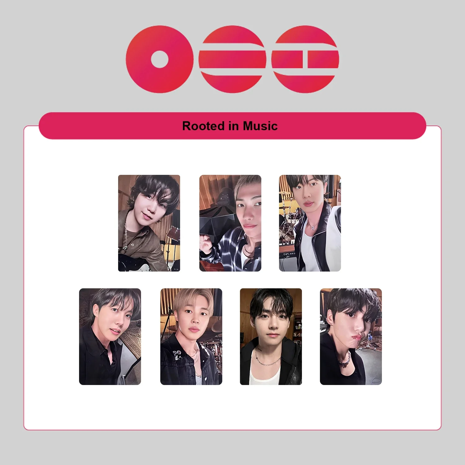 Universal KPOP Fan Lomo Cards Album Print Collection Cards Classic KPOP Merchandise Gift Cards Set image 4