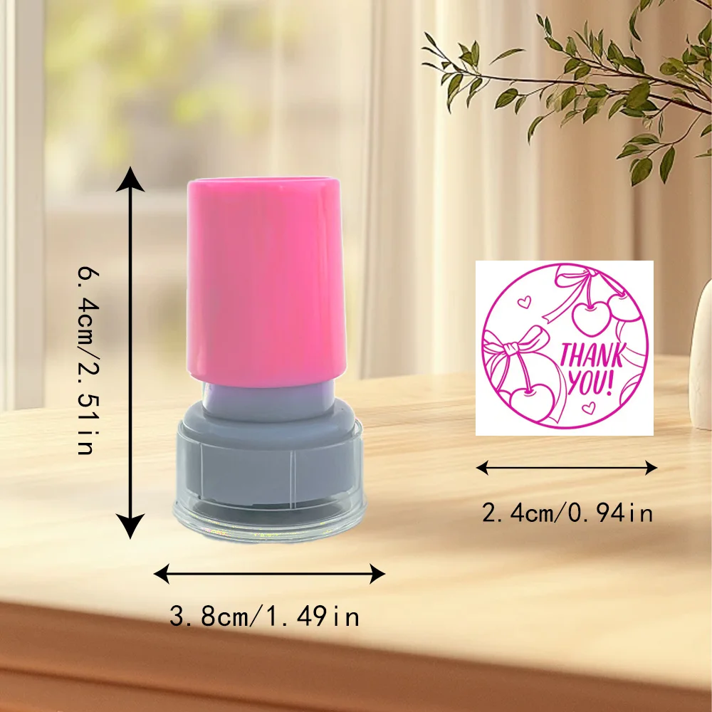 Comments Stamp Valentine's Day Gift Thanksgiving Mother's Day and Other Suitable Cherry Element Decoration Hand Account