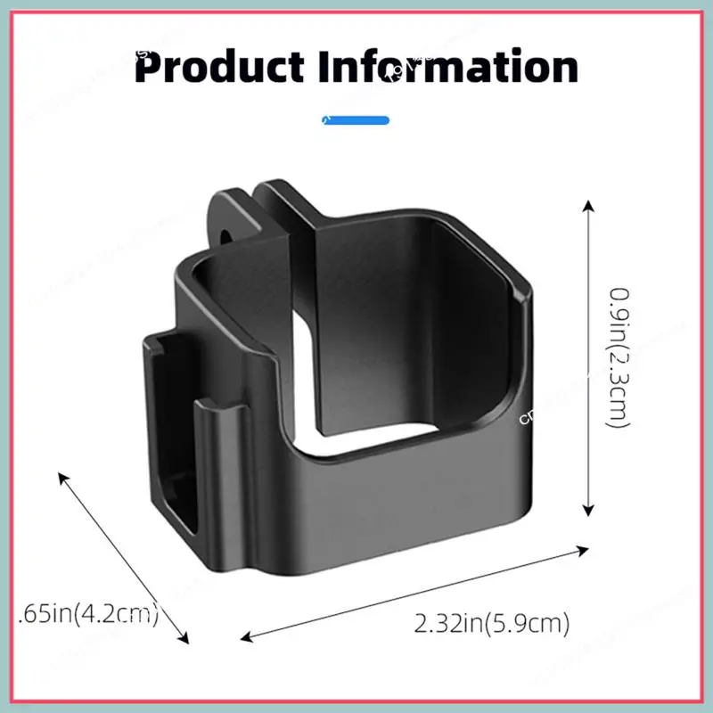 N94R For DJI OSMO Pocket 3 Extend Frame Camera Mounting Expansion Bracket Adapter Action Camera Replacement