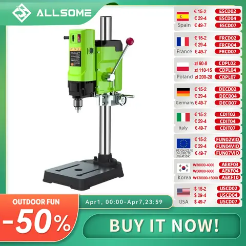 1050W Bench Drill Stand Allsome