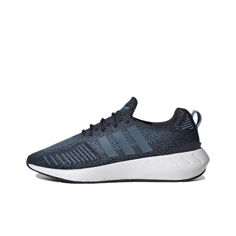Adidas Originals Swift Run 22 Running Shoes Unisex Low Top Blue/White GW6821