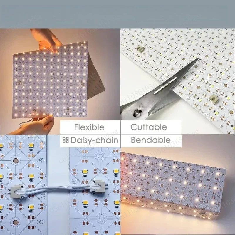 24W Flexible, Backlit Panel, Adjustable Color Temperature for Stone Countertop Decoration